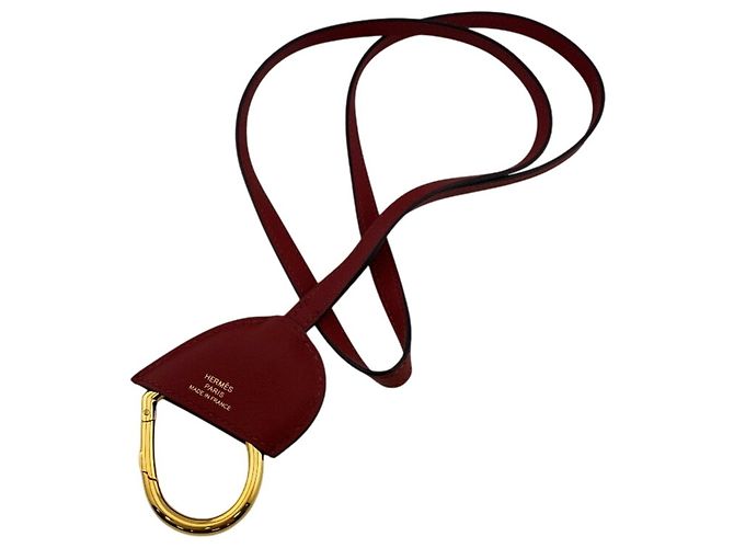 Hermès Collana a Catena Au Coeur du Fauve HERMES Rosso - vista 3