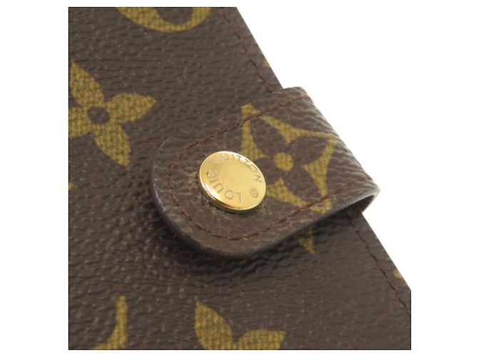 Copertura per agenda PM Monogram Louis Vuitton Marrone Monogramma - vista 6