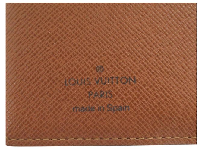 Copertura per agenda PM Monogram Louis Vuitton Marrone Monogramma - vista 7