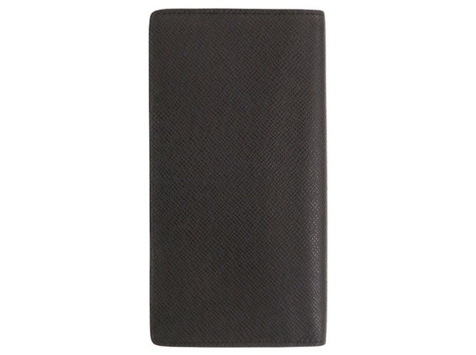 Portafoglio Lungo Brazza Taiga Nero Louis Vuitton - vista 2