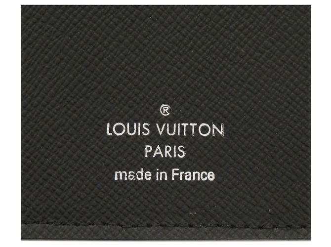 Portafoglio Lungo Brazza Taiga Nero Louis Vuitton - vista 8