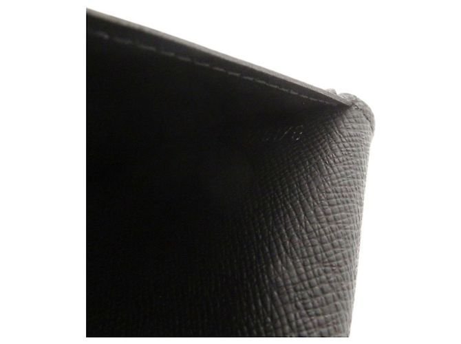 Portafoglio Lungo Brazza Taiga Nero Louis Vuitton - vista 9