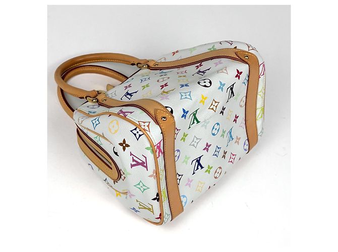 Borsa Priscilla Louis Vuitton Bianco - vista 2