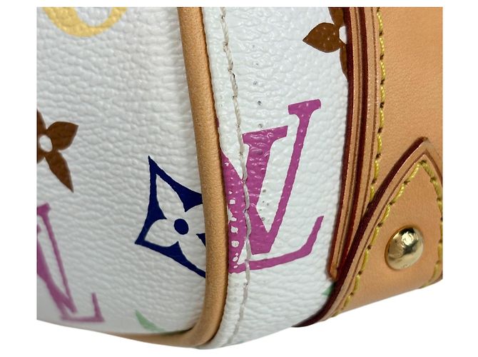 Borsa Priscilla Louis Vuitton Bianco - vista 3
