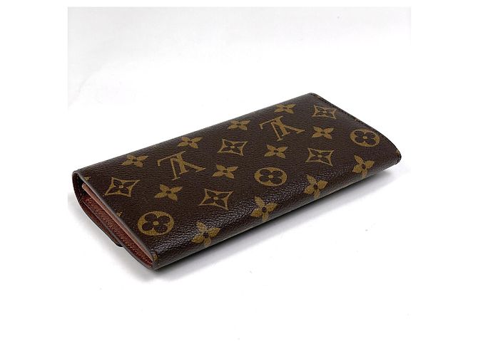 Sarah Portafoglio Monogramma Louis Vuitton Marrone - vista 2
