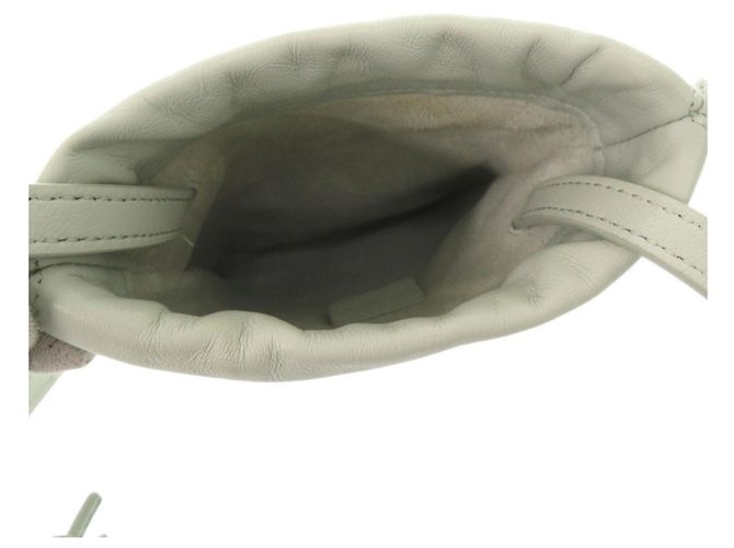 Céline Pouch per telefono con cordino Triomphe di Celine Verde chiaro - vista 6