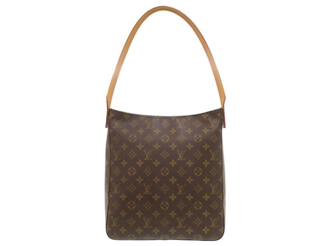 Borsa a Spalla Monogram Looping GM di Louis Vuitton Marrone Monogramma - vista 2