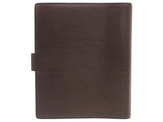 Copertura per notebook Agenda GM Epi Louis Vuitton Marrone - vista 2