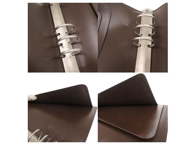 Copertura per notebook Agenda GM Epi Louis Vuitton Marrone - vista 5