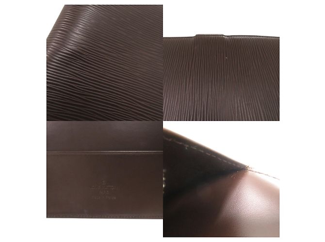 Copertura per notebook Agenda GM Epi Louis Vuitton Marrone - vista 6