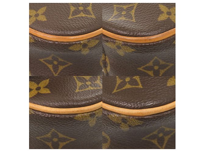 Borsa Pochette Gange Monogram Louis Vuitton Marrone Monogramma - vista 3