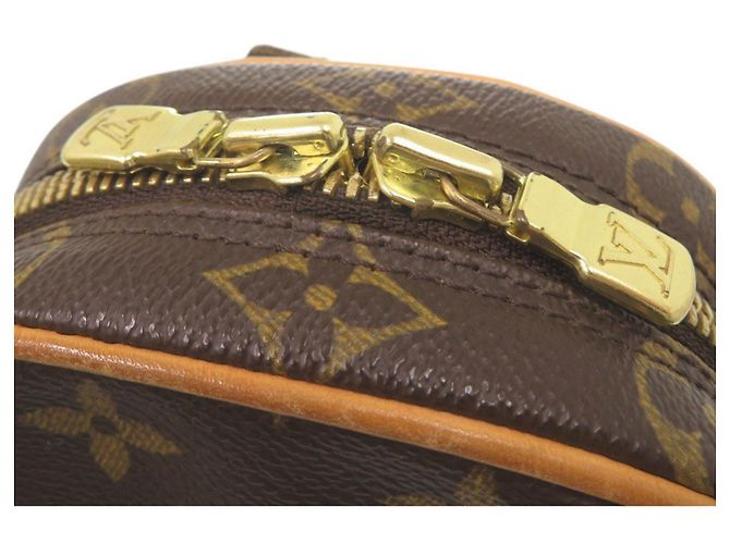 Borsa Pochette Gange Monogram Louis Vuitton Marrone Monogramma - vista 6