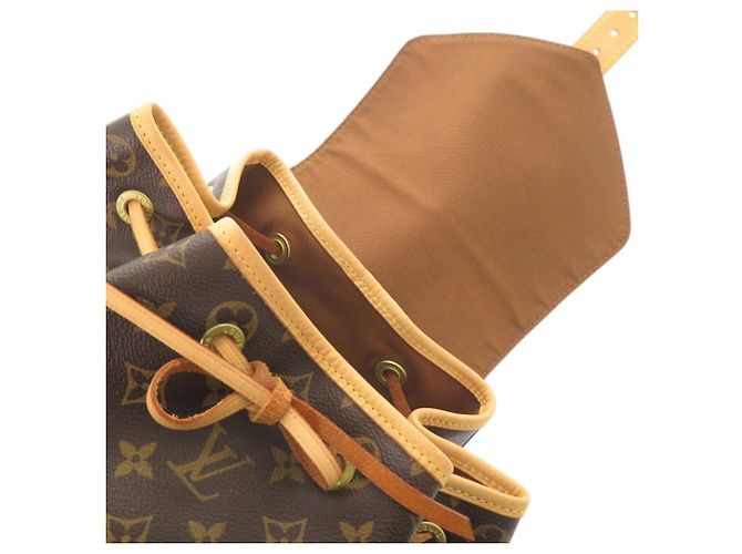 Louis Vuitton Montsouris GM Monogram Rucksack Braun Monogramm - Ansicht 8