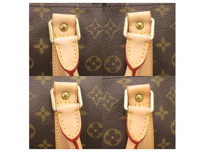 Borsa Keepall Bandoulière 60 Monogram Louis Vuitton Marrone Monogramma - vista 7