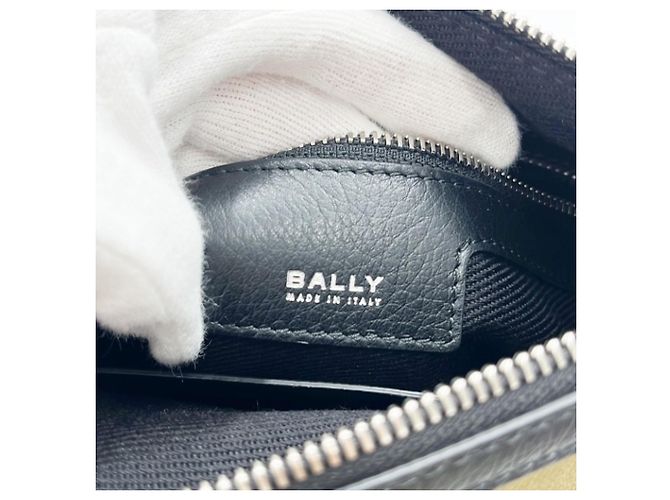 Borsa a tracolla incrociata con logo Bally Arkle Nero Cachi - vista 10