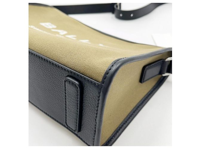 Borsa a tracolla incrociata con logo Bally Arkle Nero Cachi - vista 5