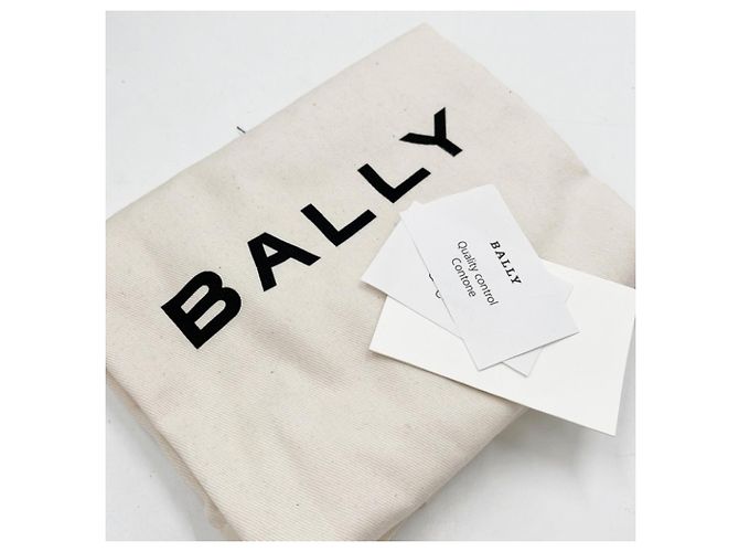 Borsa a tracolla incrociata con logo Bally Arkle Nero Cachi - vista 6