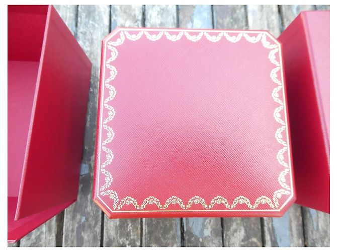 Caixa Cartier para pulseira Juste un Clou, nova Vermelho - vista 4