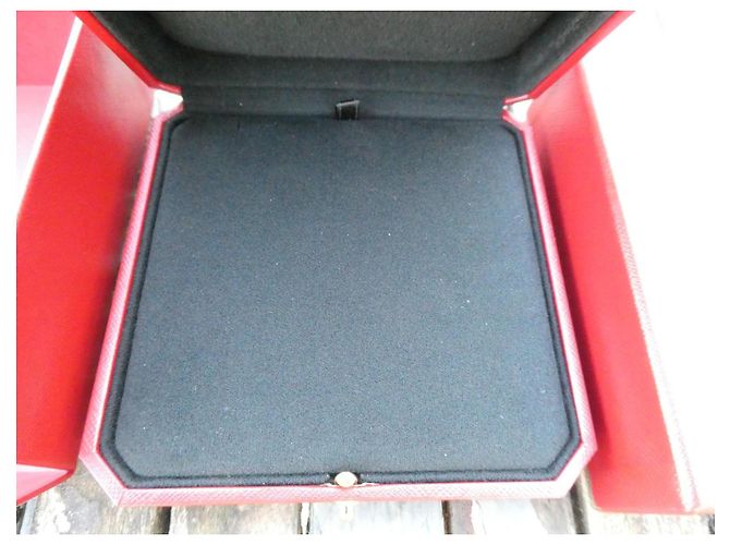 Cartier-Box für Anhänger, neu Rot - Ansicht 2