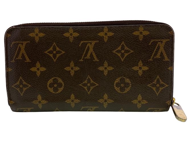 Cartera Zippy Louis Vuitton Castaño Monograma - vista 2