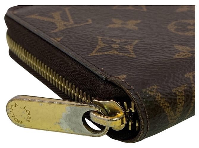 Cartera Zippy Louis Vuitton Castaño Monograma - vista 3