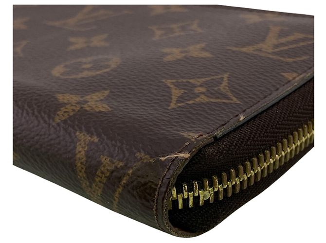 Cartera Zippy Louis Vuitton Castaño Monograma - vista 4