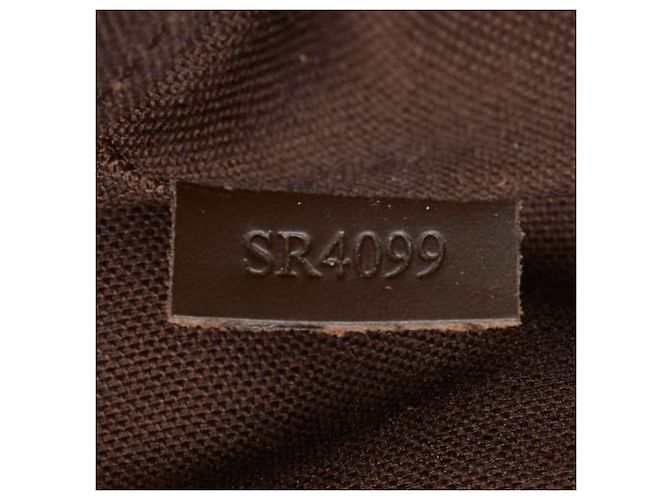 Borsa a Spalla Damier Naviglio Louis Vuitton Marrone - vista 10