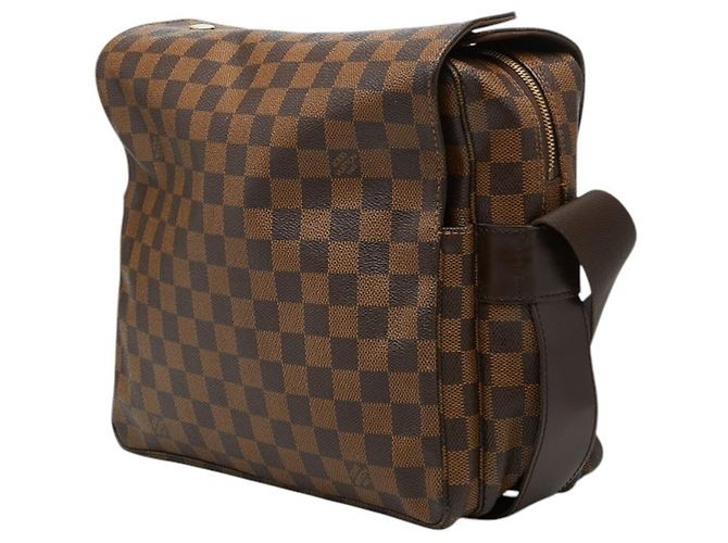 Borsa a Spalla Damier Naviglio Louis Vuitton Marrone - vista 2