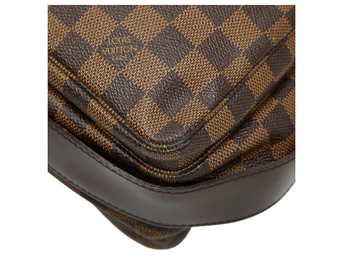 Borsa a Spalla Damier Naviglio Louis Vuitton Marrone - vista 6