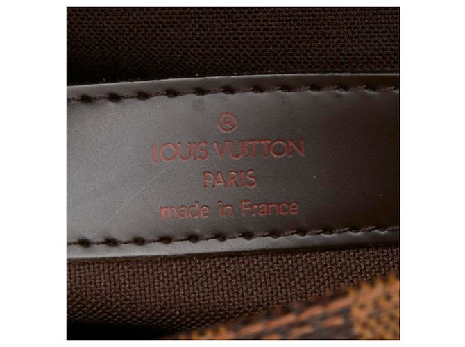 Borsa a Spalla Damier Naviglio Louis Vuitton Marrone - vista 9