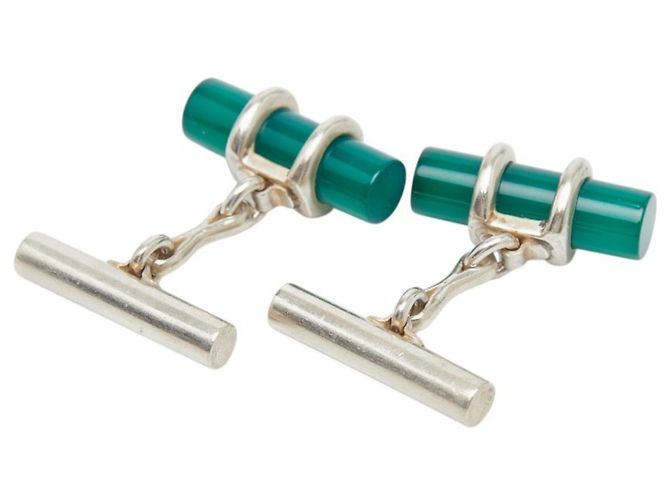 Manschettenknöpfe aus Sterlingsilber von Tiffany & Co. - Ansicht 2