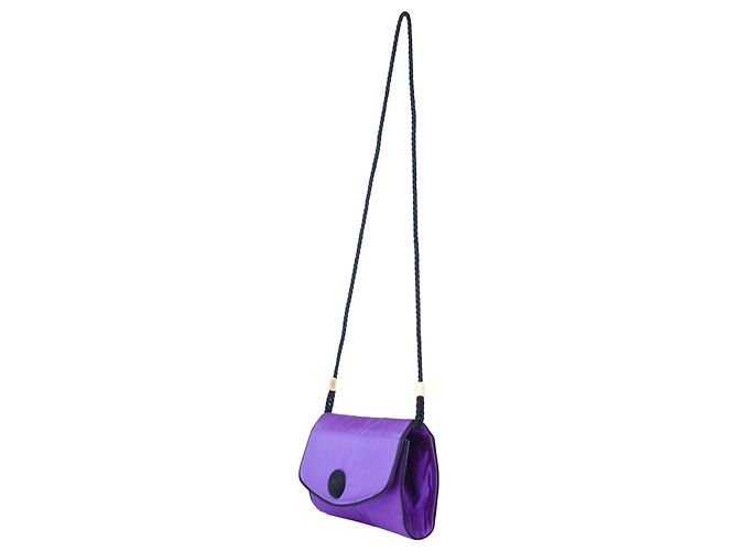 Autre Marque Bolsa transversal Borbonese roxa Roxo - vista 2