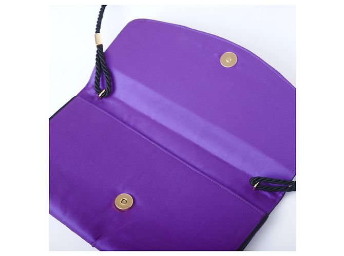 Autre Marque Bolsa transversal Borbonese roxa Roxo - vista 5