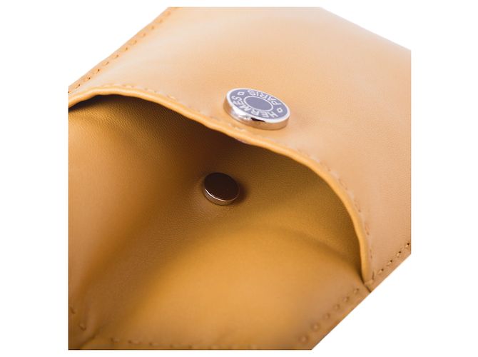 Custodia per telefono Hermès Pilo in agnello Milo D'oro Giallo - vista 6