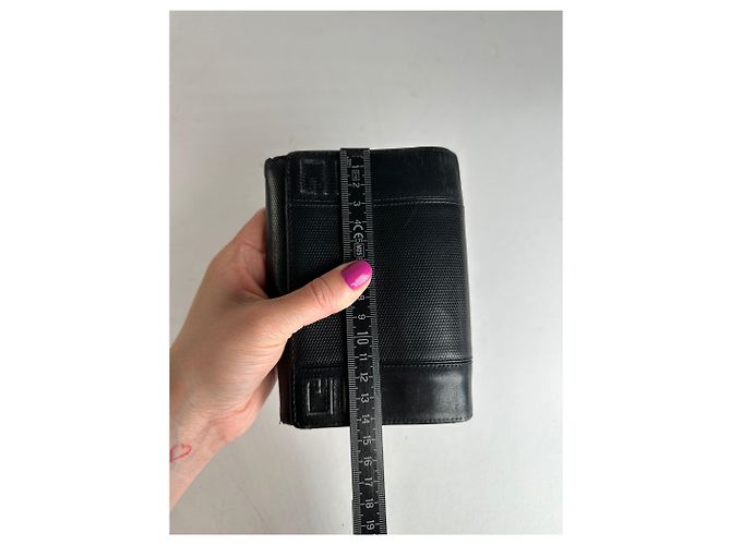 Vintage Givenchy Leather Wallet Black - view 6