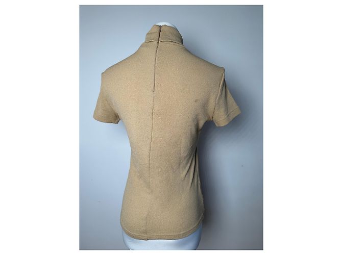 Vintage Fendi Roma Wollrollkragenpullover M Beige - Ansicht 15