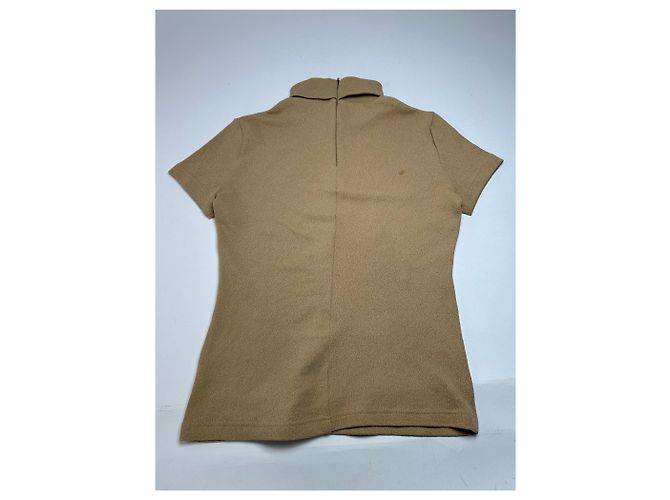 Vintage Fendi Roma Wollrollkragenpullover M Beige - Ansicht 7
