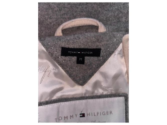 Tommy Hilfiger Duffle-Coat - Creme/Ecru - Größe M - Makelloser Zustand Aus weiß - Ansicht 5
