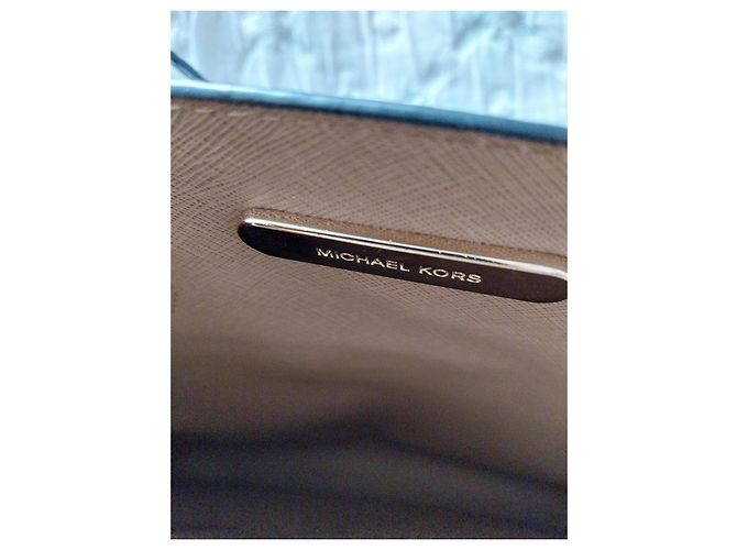 Borsa Tote in pelle effetto coccodrillo MICHAEL Michael Kors Mercer Nero - vista 7