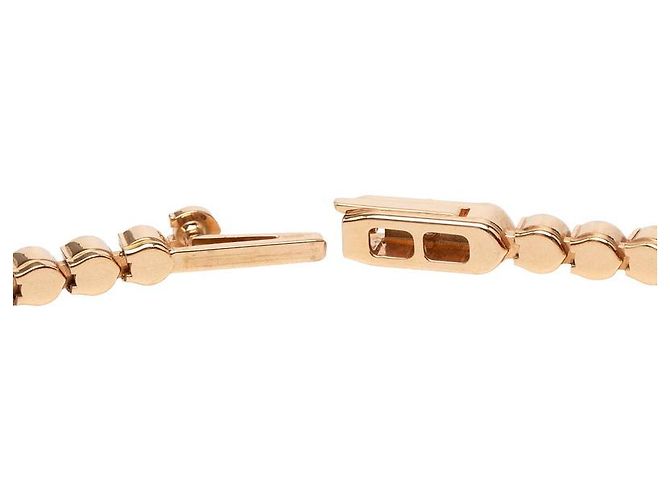 Bracciale C di Cartier in oro rosa 18K con diamante - vista 4