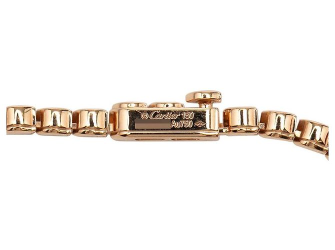 Bracciale C di Cartier in oro rosa 18K con diamante - vista 5