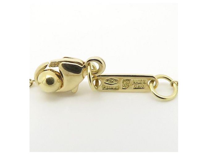 Collana Gancini Salvatore Ferragamo in oro giallo 18K - vista 6