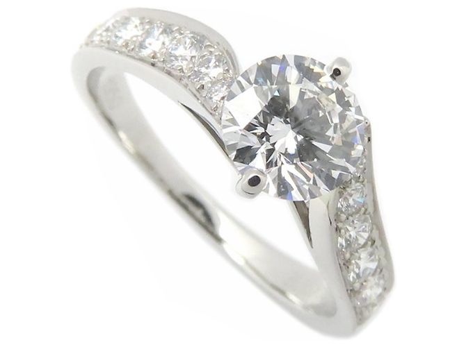 Platin-Diamant-Bandring Van Cleef & Arpels - Ansicht 2