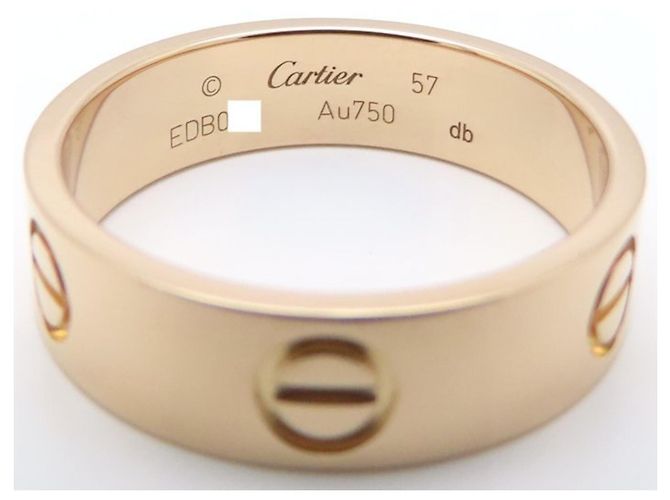 Anello Love Cartier in Oro Rosa - vista 5