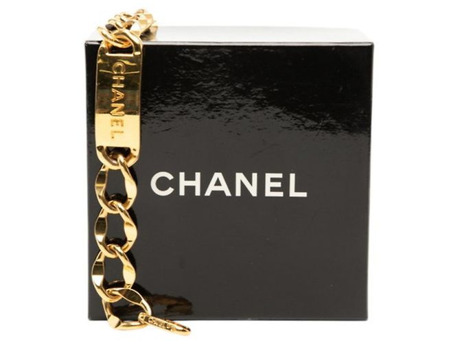 Chanel Cambon Gold Chain Gürtel Golden - Ansicht 4