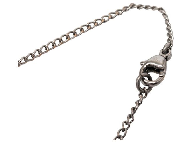 Timeless Collar Péndulo Stud Coco Mark de Chanel Plata - vista 4