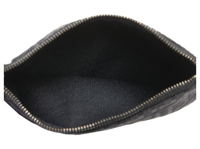 Borsa Fendi Zucchino Nero - vista 14