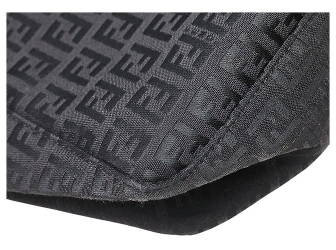 Borsa Fendi Zucchino Nero - vista 5