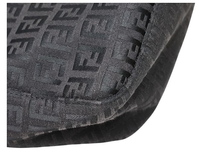 Borsa Fendi Zucchino Nero - vista 7
