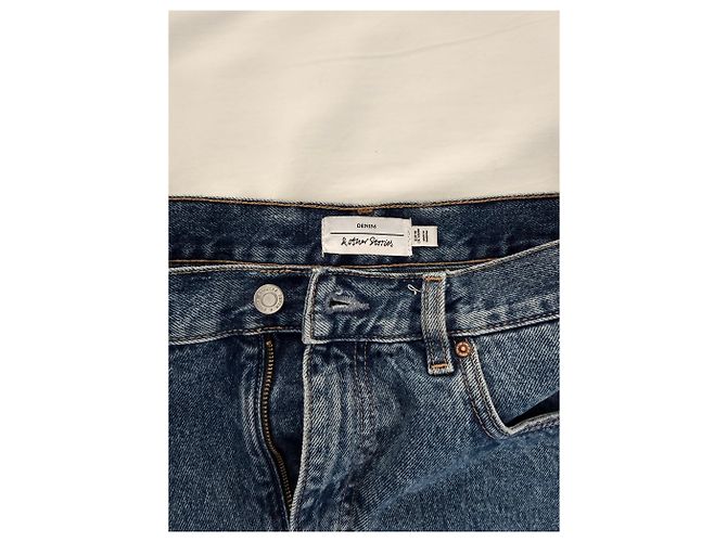& Other Stories Minifalda de denim azul con 5 bolsillos - vista 6